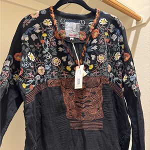 Pete and Greta by Johnny Was Merari Gauze Blouse